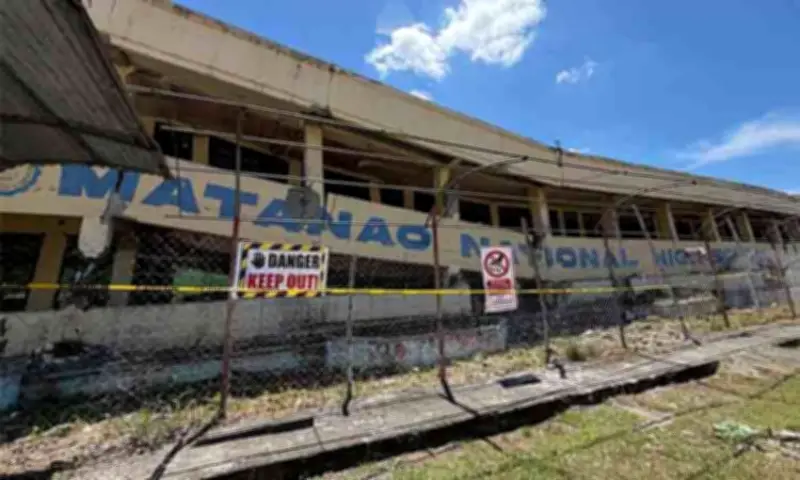 Davao del Sur School Building Collapse After 7.2 Magnitude Quake