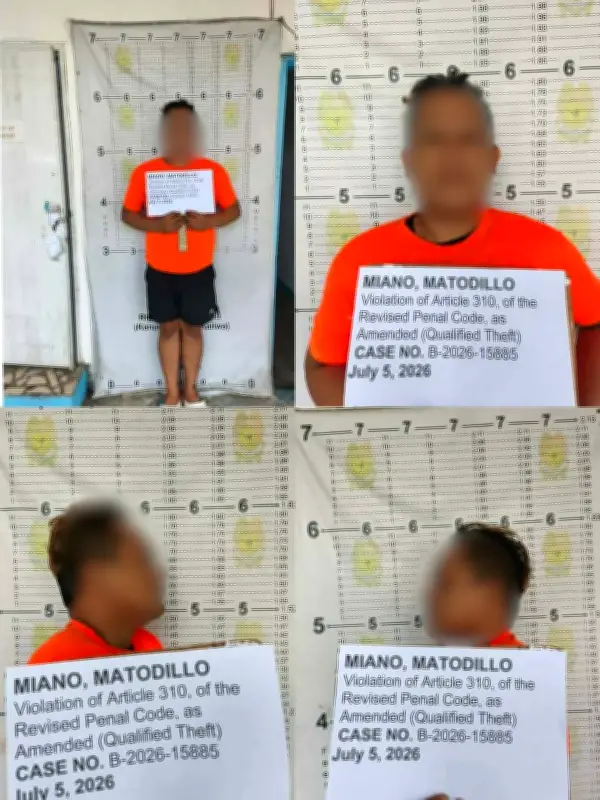 Delivery Rider Arrested for Qualified Theft in Mandaue City