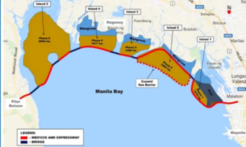 DPWH Eyes ADB Help for Manila Bay Coastal Road-Dike Project