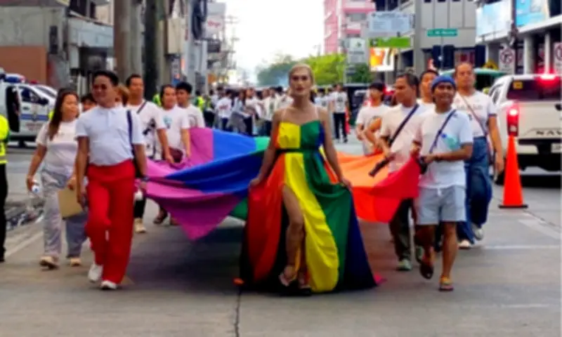 Duaw Davao Pride Parade 2026 Draws 100 Groups Despite Rain