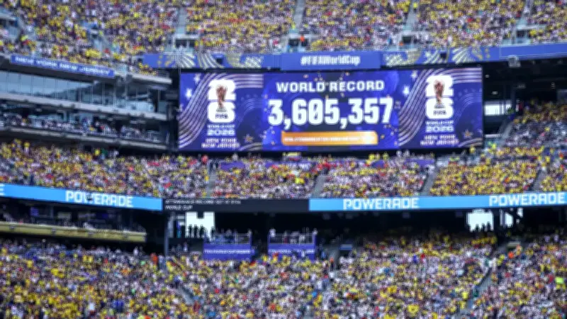 FIFA World Cup Sets New Record with 3.6 Million Fans Watching Ecuador vs. Germany