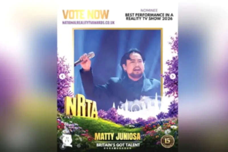 Filipino Singer Matty Juniosa Nominated for NRTA 2026 Best Performance
