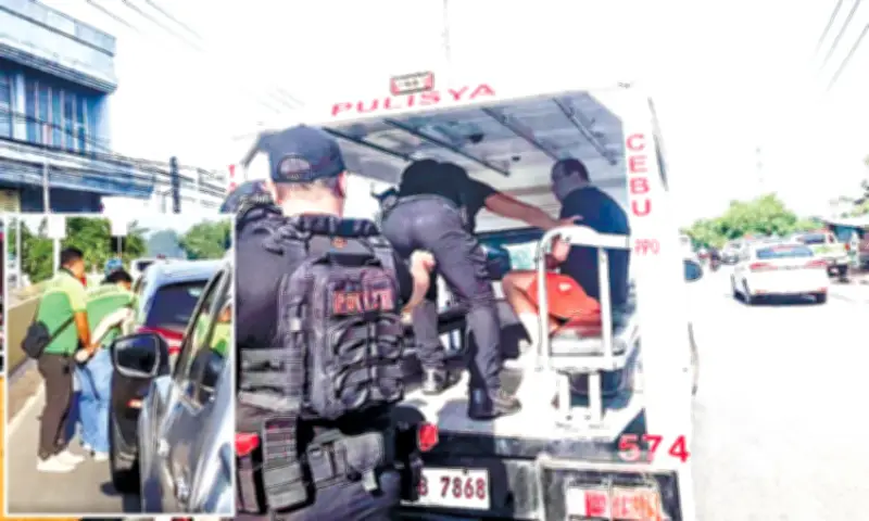 Foreign Driver Refuses to Exit SUV After Hit-and-Run in Talisay