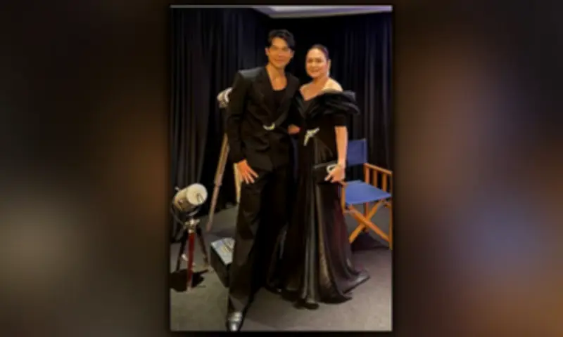 Former PBB Housemate Vince Maristela Meets Charo Santos at Mega Ball 2026