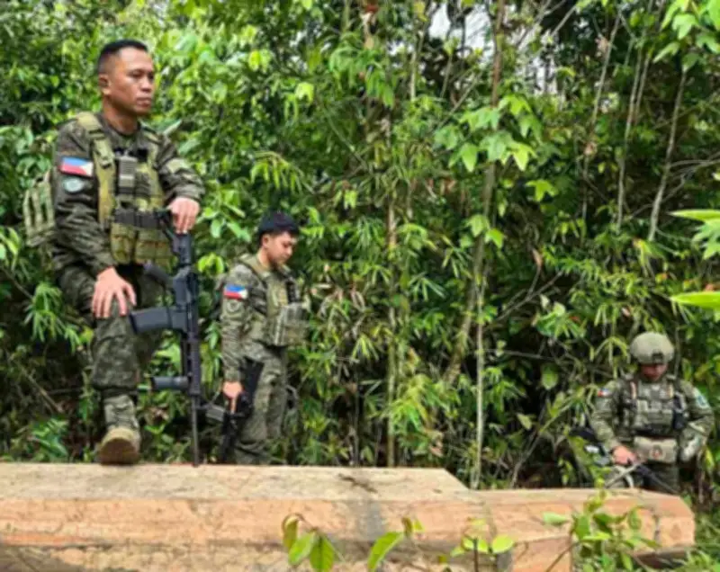 Illegally Cut Lawaan Logs Seized in Basilan Anti-Illegal Logging Ops