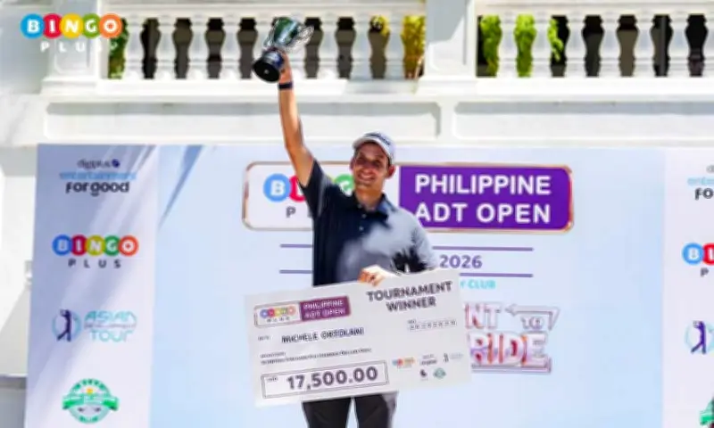Italian Michele Ortolani Wins 2026 BingoPlus Philippine ADT Open at Luisita