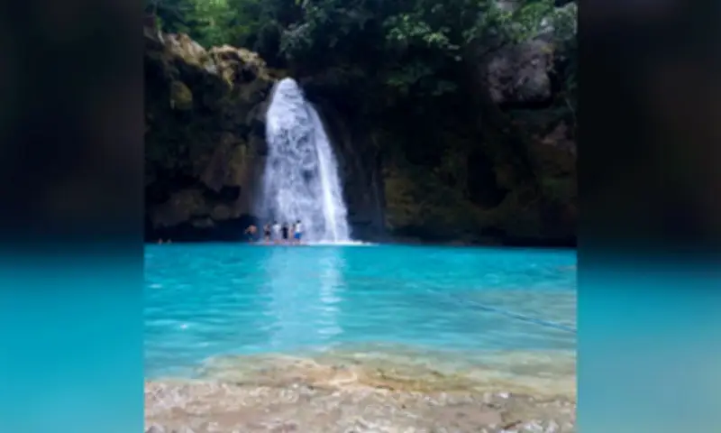 Kawasan Falls stays open during P110M rehabilitation by Cebu Province