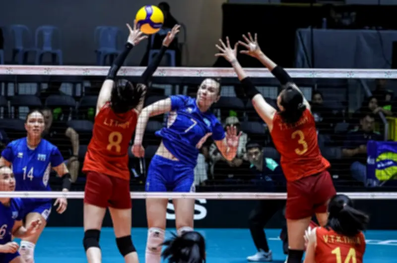 Kazakhstan stuns defending champ Vietnam in AVC Women's Cup thriller