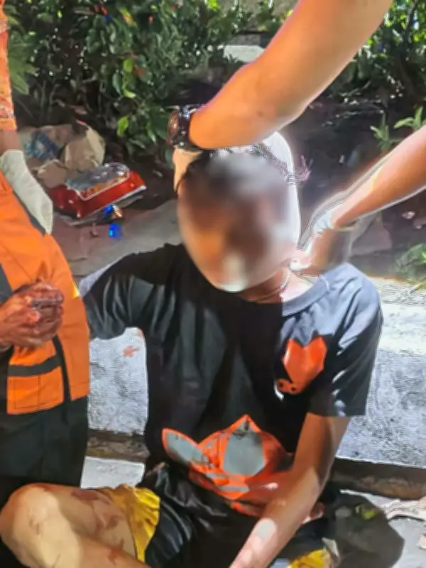 Man Shot in Head While Sitting on Cebu City Sidewalk