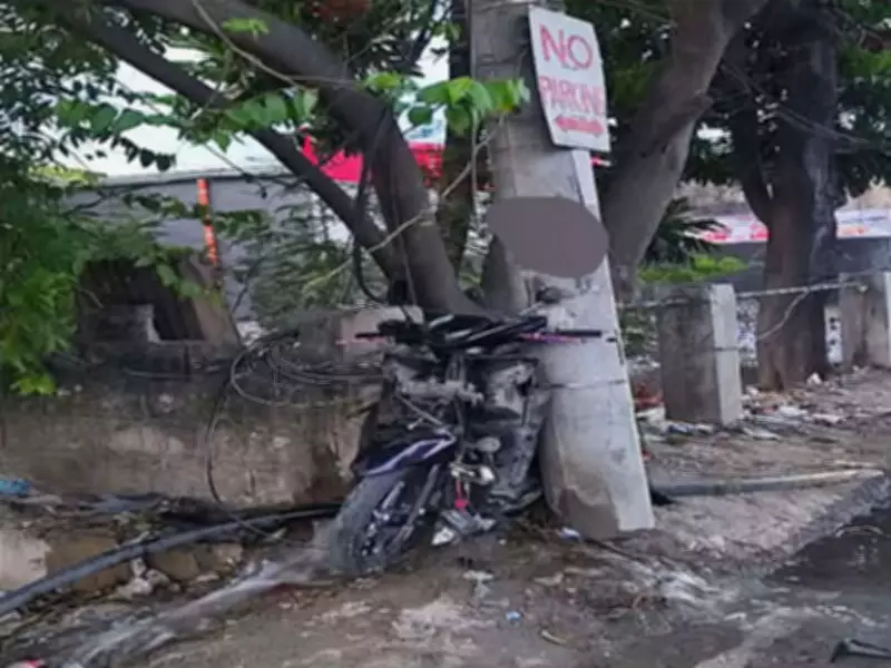 Motorcycle Crash Kills 20-Year-Old Man in San Fernando, Cebu