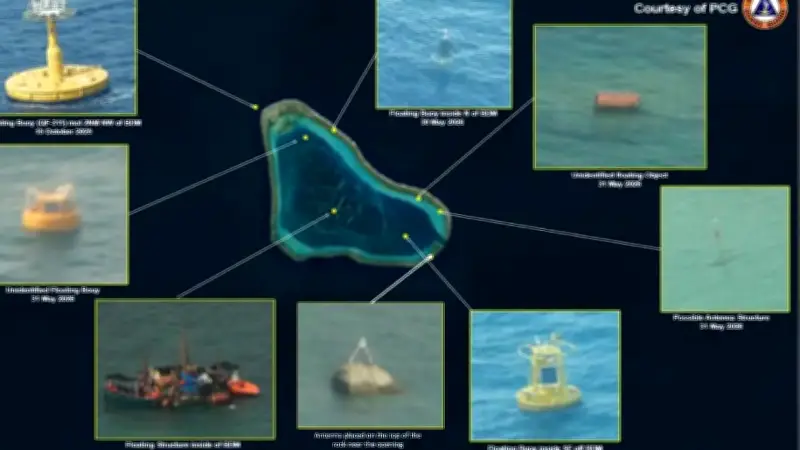 Philippines files diplomatic protest vs China over Bajo de Masinloc platform