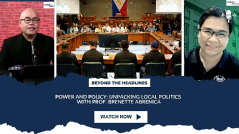 Prof. Abrenica on Local Politics: Real Impact on Communities