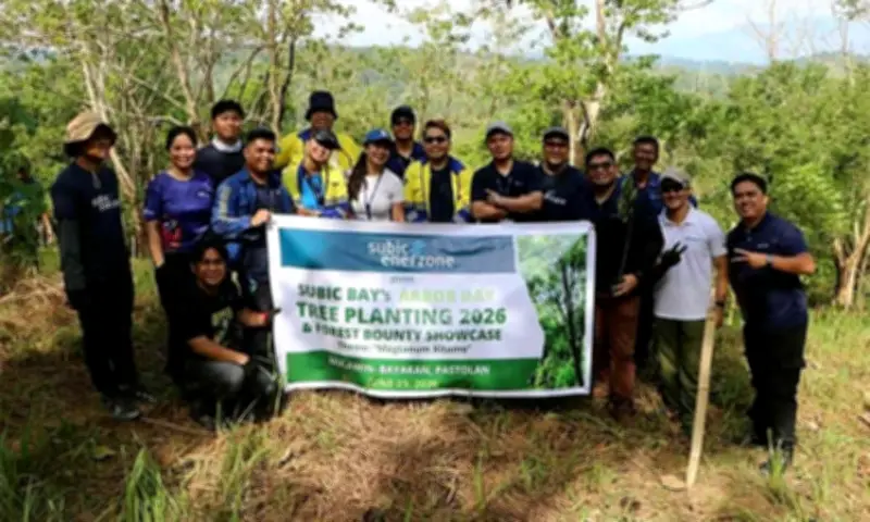 SBMA Arbor Day: 592 Volunteers Plant 834 Trees in Subic Freeport