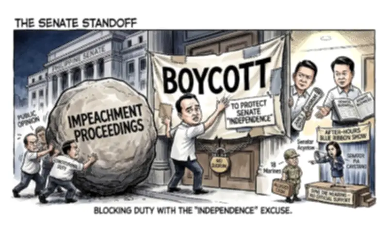 Senate Turmoil: Quorum, Boycotts, and Impeachment Politics in the Philippines