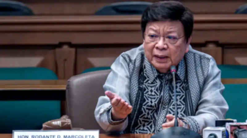 Senator Marcoleta Apologizes to Media for 'Paid Hacks' Remark