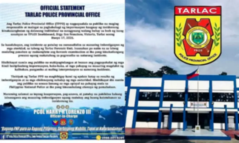 Tarlac Police Urge Public Caution in Sharing Info on TPLEX Deaths