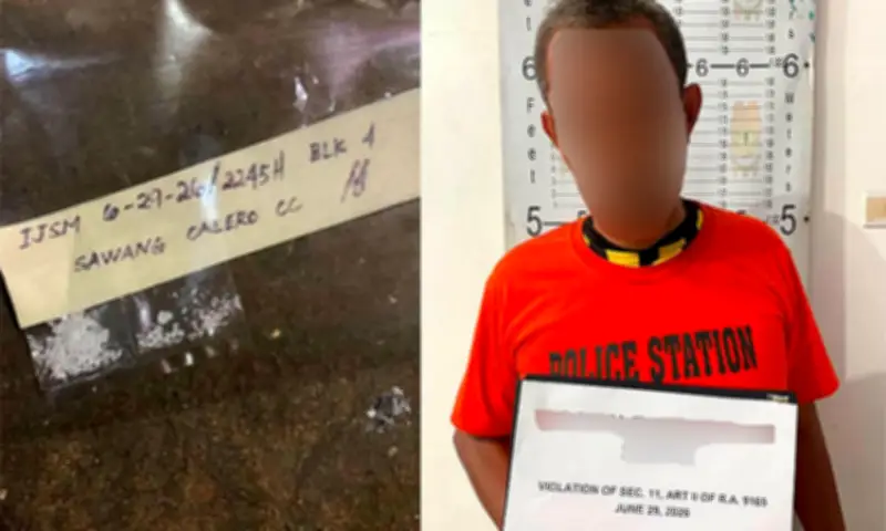 Teacher arrested for shabu possession in Cebu City drug bust