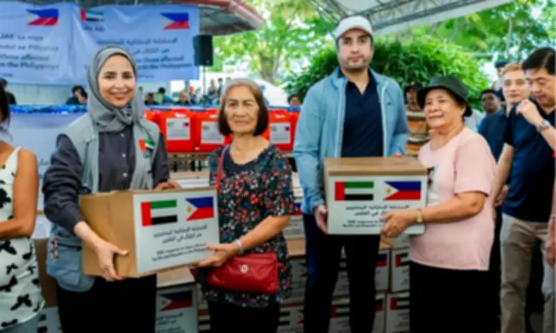 UAE sends urgent food and water aid to Sarangani earthquake victims