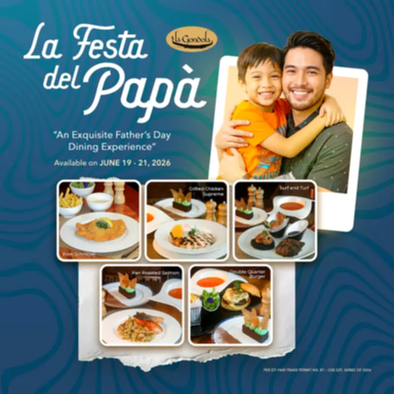 Waterfront Cebu City Hotel Father's Day Staycation and Dining Promo