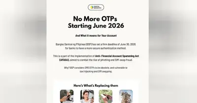 BSP Sets June 30 Deadline for Banks to Drop SMS OTPs