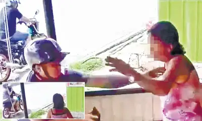 CCTV Captures Necklace Snatching of 72-Year-Old Woman in Tabogon