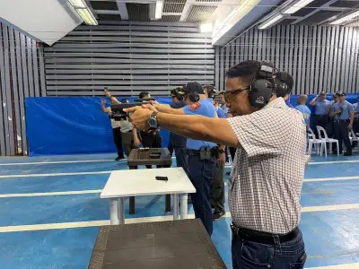 Cebu City Councilor Paul Labra Leads Police Firing Program Launch