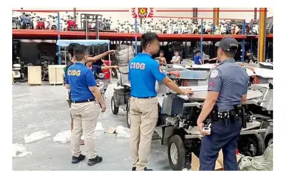CIDG Seizes P6M in E-Bike Batteries Without ICC Stickers in Pampanga