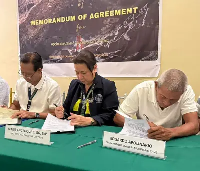 DENR, stakeholders sign MOA to protect Zamboanga cave systems