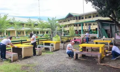 FDC Misamis Volunteers Repaint School, Donate Supplies for Brigada Eskwela 2026