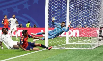 Lamine Yamal scores on first World Cup start as Spain crushes Saudi Arabia 4-0