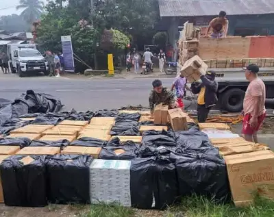 Smuggled cigarettes worth P6.2M seized in Zamboanga del Norte