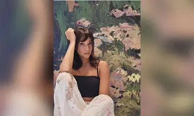 Solenn Heussaff-Bolzoff finds inspiration in father's Alzheimer's for new paintings