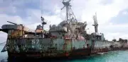 AFP: Soldiers at BRP Sierra Madre Ready for Typhoon Season