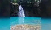Kawasan Falls stays open during P110M rehabilitation by Cebu Province