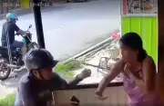 Tabogon Police Hunt Helmeted Robber Caught on CCTV in Cebu