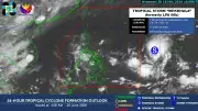 Tropical Storm Francisco Approaches PAR, Strengthens at Sea
