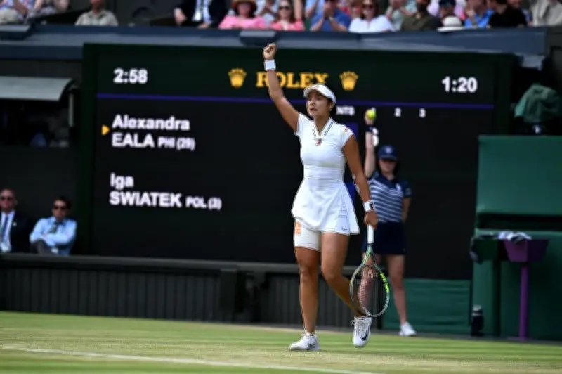 Alex Eala falls to Jasmine Paolini in Wimbledon fourth round