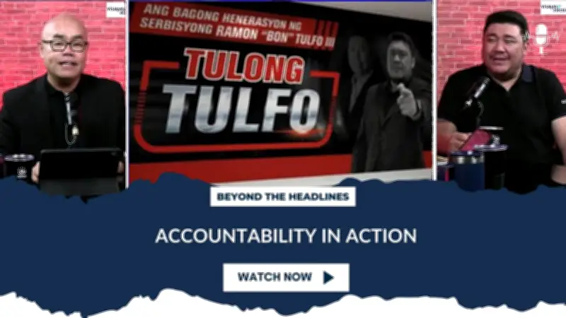 Bon Tulfo III: Public Service Advocate on National Issues