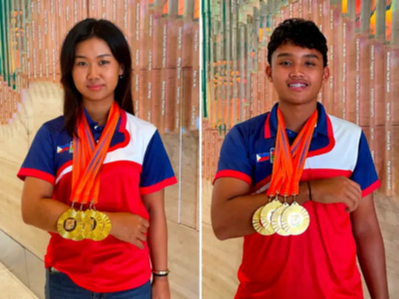 Davao Archers Sweep 8 Golds at Singapore Youth Championships
