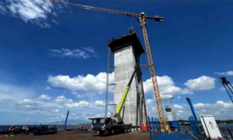 Davao-Samal Bridge ahead of schedule despite budget shortfall