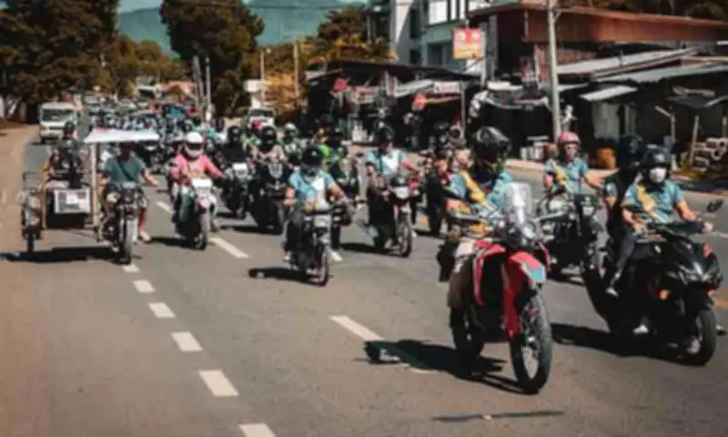 Duterte Supporters Stage Motorcade in Mati City Against VP Impeachment