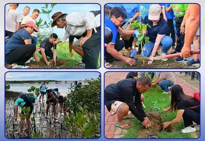 Iloilo City’s I-Greens Program Plants Over 19,000 Trees, Mangroves