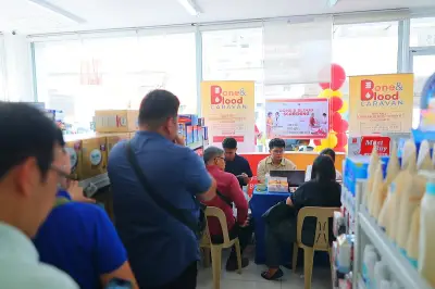 Unilab, Mercury Drug Offer Free Bone and Blood Screening in Pampanga